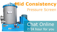 ZNS Series Mid Consistency Pressure Screen