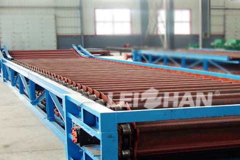 Chain Conveyor for Recycling Paper Transporting