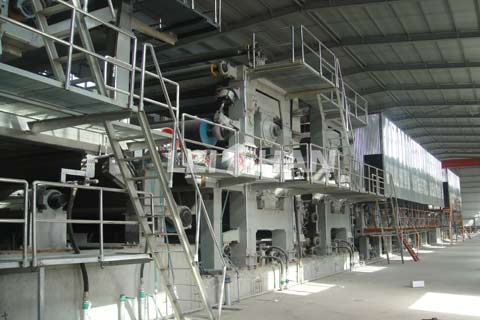 30t/d packaging Paper Production Project