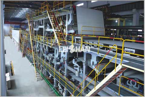 Corrugated Medium Linerboard Making Unit