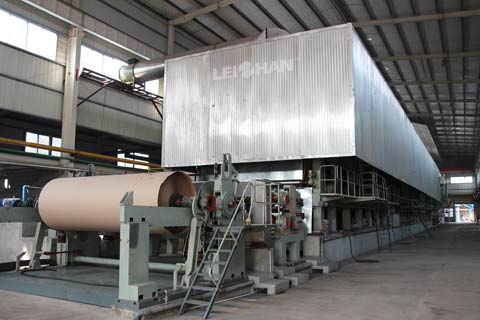 Single Face Corrugated Paper Making Line 