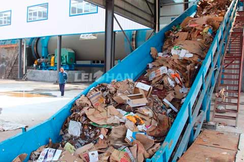 Waste Paper Packing Paper Production Line