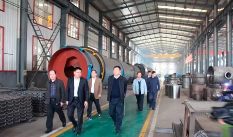 Municipal Leaders Came to Inspect Leizhan factory