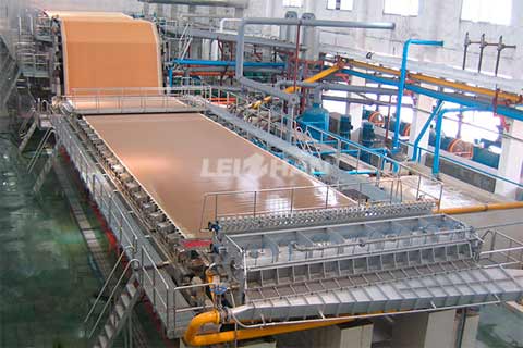 1000mm Liner Board Paper Machine Wet Part 